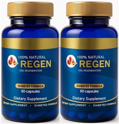 2 Stem Cell Support Supplement Natural BioRegen Formula 100% Cell Enhancer Pills