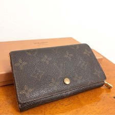 Authentic Vintage Louis Vuitton LV Monogram Porte Monnaie Billets Tresor Wallet