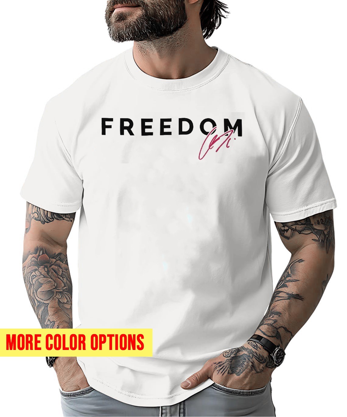Charlie Kirk Freedom Memorial T-Shirt