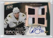 2011-12 Panini Prime Rookie Auto Silver /50 Colton Sceviour #118 Patch 0n64