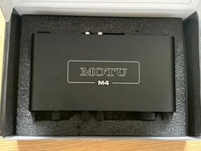 MOTU M4 Professional USB-C Audio Interface | ESS Sabre32, 4-In/4-Out, 120dB DNR