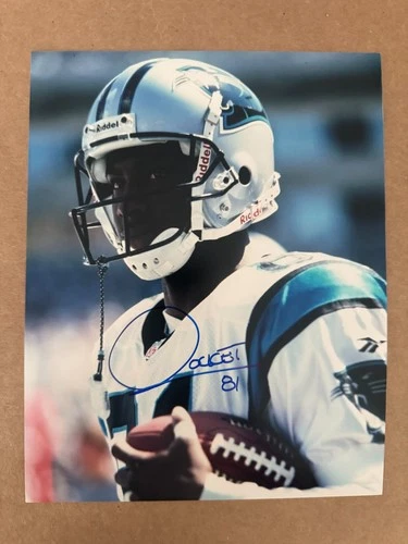 Rocket Ismail signed CAROLINA PANTHERS 8 X 10 photo