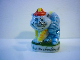 FEVE CHAT DU CHESHIRE ALICE AU PAYS DES MERVEILLES 2000 RECTO/VERSO