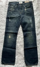 NWT Y2K Aeropostale Mens DRIGGS Slim Bootcut Jeans -Style #5136