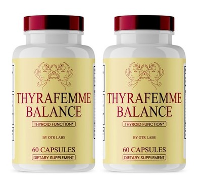 Thyrafemme Balance - Thyra Femme Thyroid Function Balance For Women 2 Pack 120ct