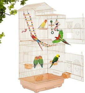 39 inch Roof Top Large Flight Parrot Bird Cage Accessories Medium Roof Top Large