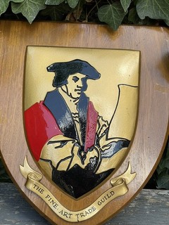 Vintage Wall Plaque The Fine Art Trade Guild