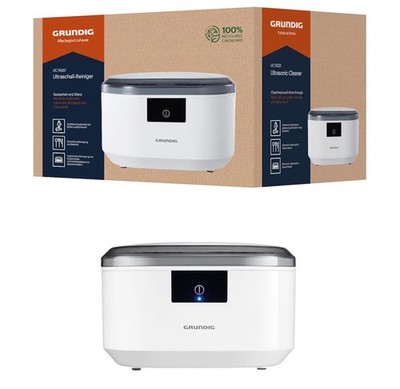 GRUNDIG UC 5620 Ultraschallreiniger 50W, Weiß, 500 Ml, 1 Stück (1Er Pack)