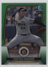 2023 Bowman NPB Nippon Professional Baseball 10/99 Hidetaka Okadome #49 oh8