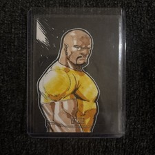 2025 Topps Marvel Studios Sketch Card Luke Cage Artist Rafael Dante 1/1