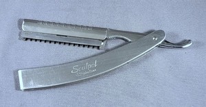 Vintage SCALPEL - Stainless Hair Shaper - Straight Razor - Shavette - Japan