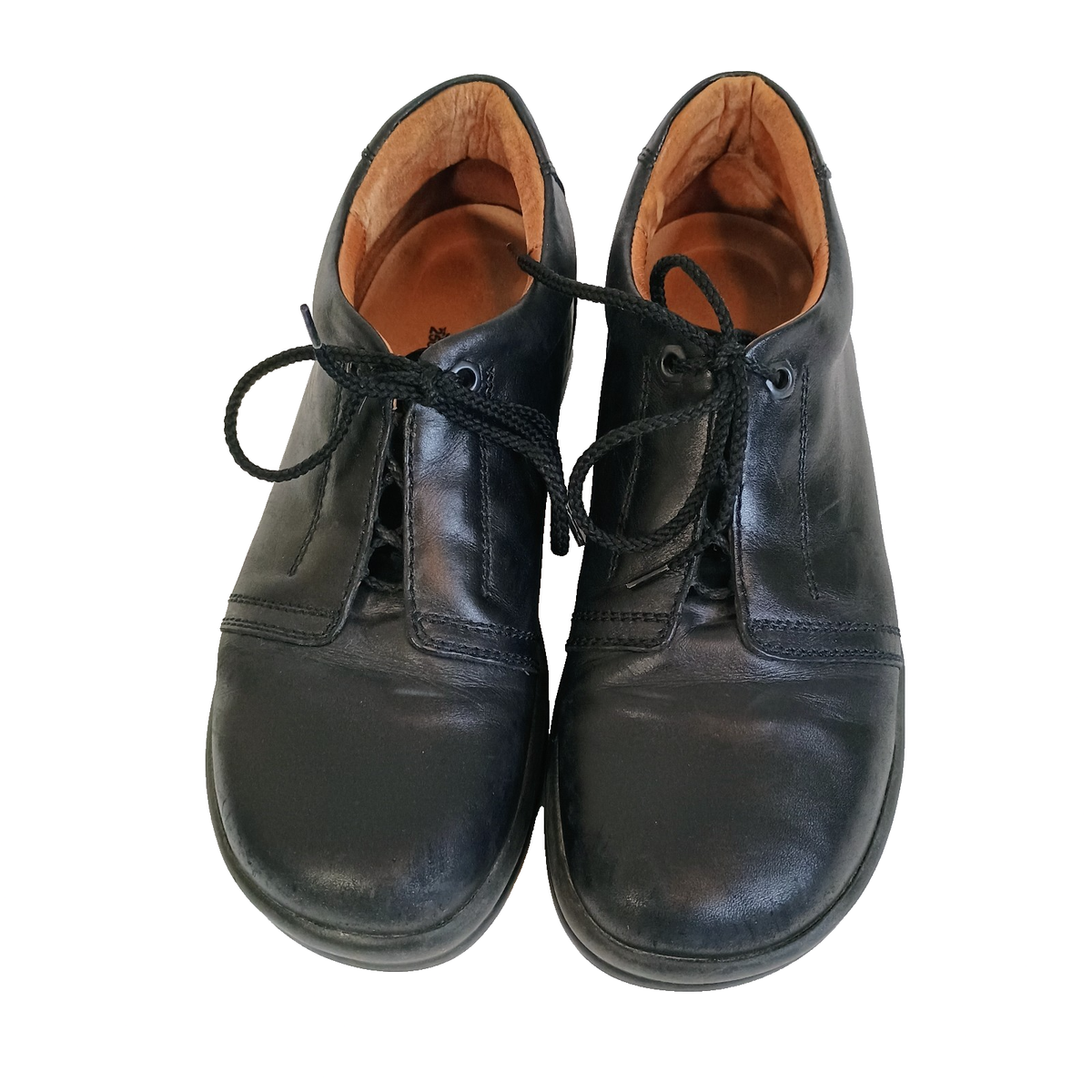 Footprints by Birkenstock Oxfords Black Leather Size Euro 39 US 8