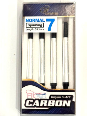 FIT FLIGHT CARBON SHAFTS #7 LENGTH NORMAL SPINNING SHAFTS BRAND NEW SHIPS FREE