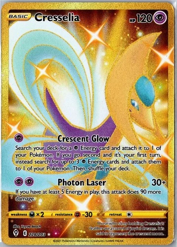Cresselia - 228/203  - Ultra Rare - Evolving Skies - NM/M