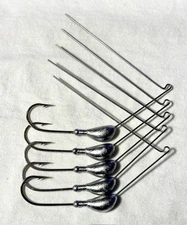 SpinnerBait Heads Twisted Loop 1/2 oz & 5/8 oz Unpainted - FREE SHIPPING