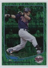 2013 Topps Emerald Foil Chris Herrmann #335 0f6