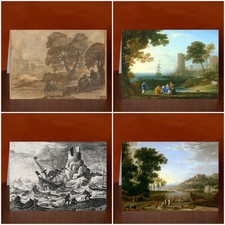 Claude Lorrain A5 Art Print Greeting Cards - 19 Artwork Choices