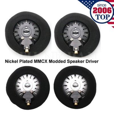 Nickel Plated MMCX Modded Speaker Driver for Koss Porta Pro Portapro PP Headset