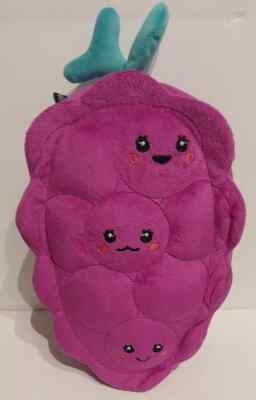 Smiggle Flauschige Trauben Federmäppchen Lila Kinder Schulbedarf Schreibwaren