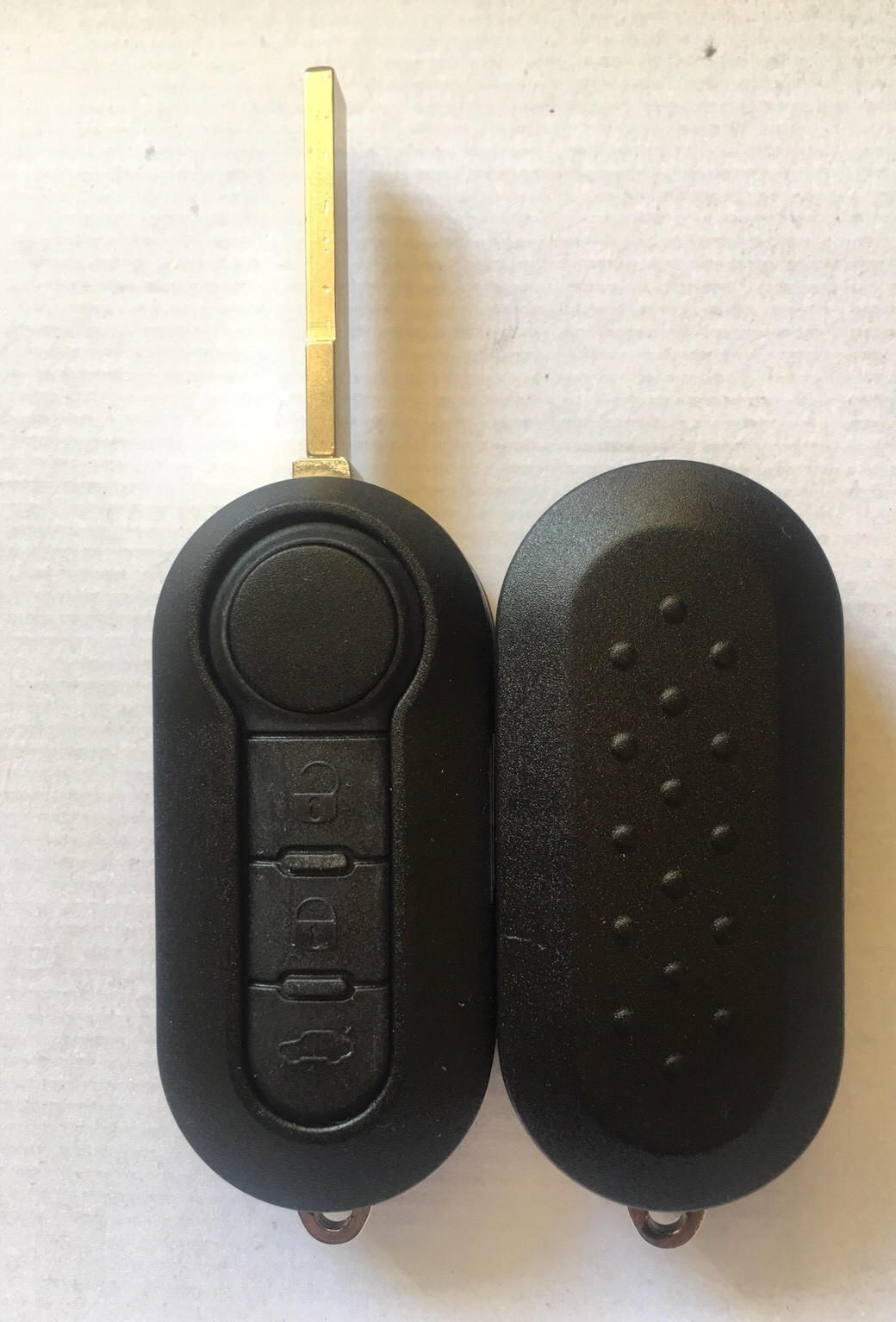 Clé vierge ID46 Fiat Doblo 500 Fiorino - Boîtier électronique haute précision pour boîtier BSM