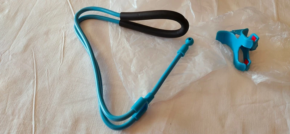 Porta Cellulare Da Collo Celeste Nuovo - Immagine 4 di 4