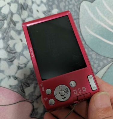 Sony Cybershot DSC-W830 20.1MP 8x Optical Zoom Digital Camera Red