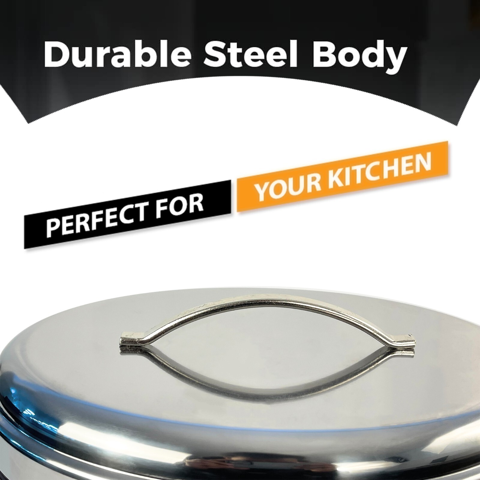 Bread Bin White/ Silver/ Copper Food Storage Kitchen Bin Organisation