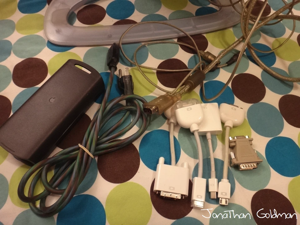 Apple Studio Display 15 M4551 Blueberry VGA LCD Display Monitor RARE Mac Vintage - Image 3 of 4