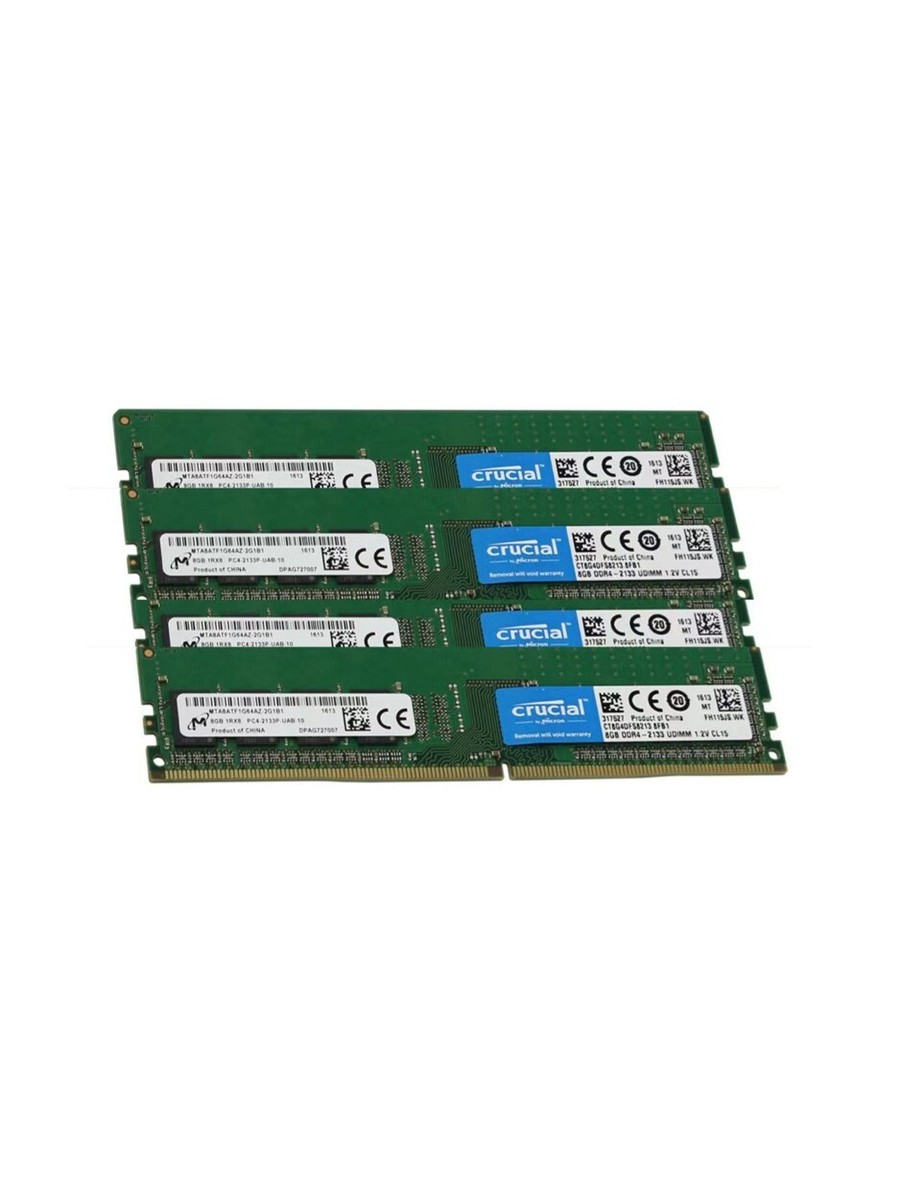 crucial 8GB DIMM メモリー CT8G4DFS8213 Crucial 32GB 4X8GB DDR4 2133MHz PC4-17000 UDIMM Desktop Memory Ram