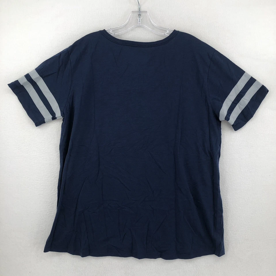 Buffalo Sabres Women's Graphic Heritage Soft Style T-Shirt - Size XL - Navy Blue - Image 2 of 4