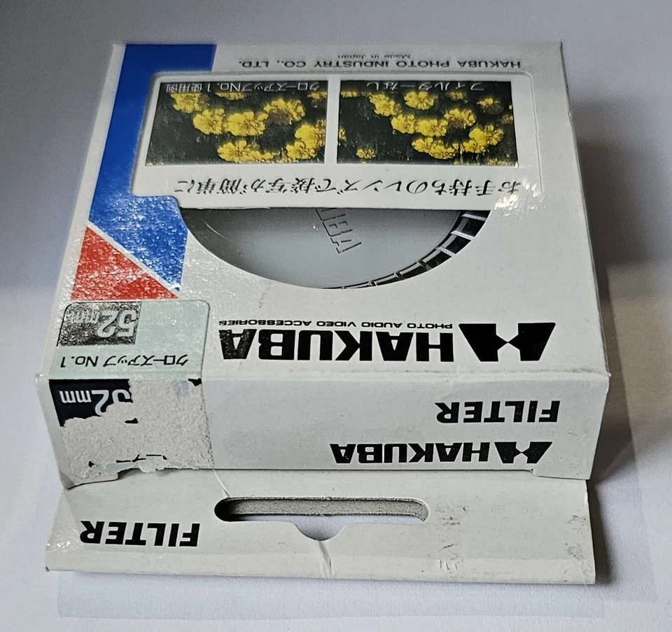 52mm Close Up Macro No.1 #1 Glass Lens filter Made in Japan Hakuba E-52 52 mm - Image 3 of 4