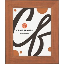 Jasper, 1.5" Bourbon Orange Picture Frames, Common Sizes 4x5 - 24x36