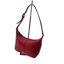 Talbots Black Leather Y2k Shoulder Bag Made In Italy 