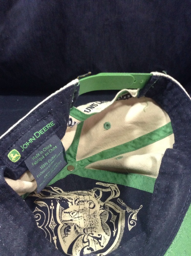 Original John Deere Brand Hat Patch Snapback Cap - image 8