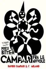 Poster poster poster advertising aperitif Cordial Campari print 50x70 cm.