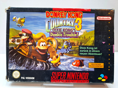 Donkey Kong Country 3 - SNES - Super Nintendo Spiel mit OVP/ Ohne Anl. - PAL