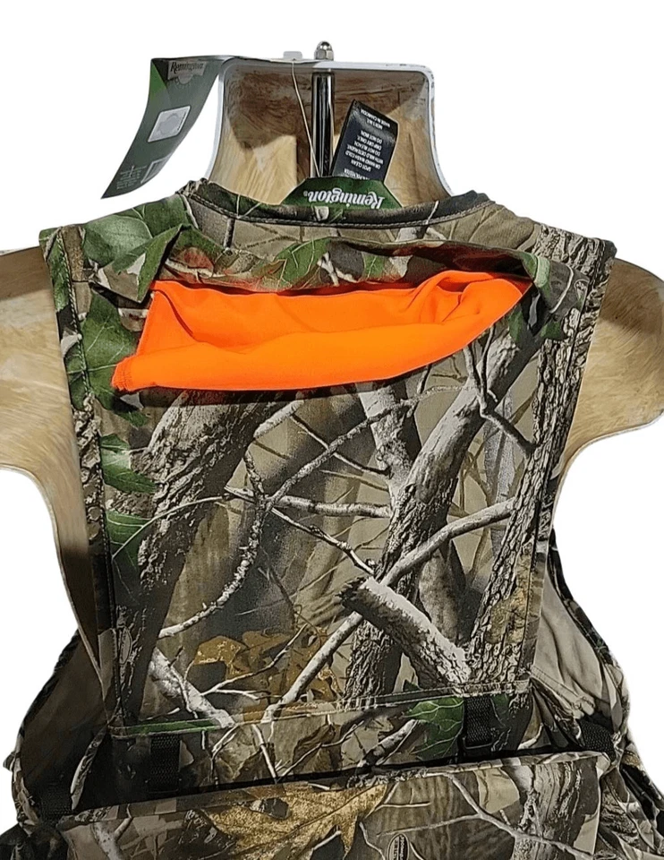 Remington Turkey Vest Realtree Hardwood Pockets Padded Cusion Size XL/2X NWOT - Image 3 of 4