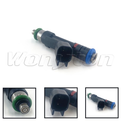 4x Inyectores de combustible Bosch EV14 actualizados para Jeep Wrangler Cherokee Dodge Dakota 2.5 - Imagen 4 de 6