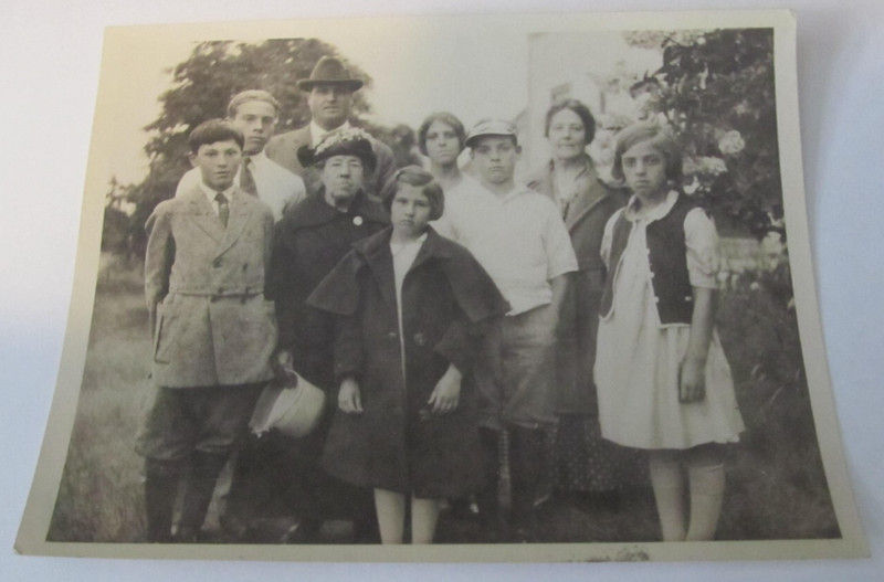 Antique Photo Syracuse NY New York Area 3.75" x 5" Vintage Depression Family