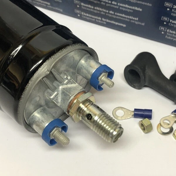 Bomba de combustible para Volvo 240 242 244 245 2.3L 81-89 B23E externa en línea Bosch 2 años Foto 3 de 4