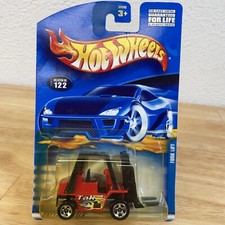 New Hot Wheels 2001 Collector No. 122 - Fork Lift -- Yellowing Plastic