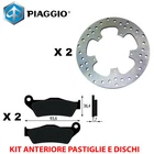 FRONT BRAKE KIT PADS AND DISCS PIAGGIO BEVERLY IE 400 E3 2006 2007