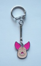 DISNEY WINNIE THE POOH'S FRIEND PIGLET ENAMEL KEYRING/KEY CHAIN GIFT/PRESENT