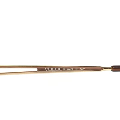 Vintage Vogue Sunglasses VO3040 296 Brown Gold Round with  display picture 3