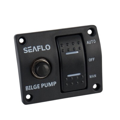 Seaflo   Schalter für Bilgepumpe Bilge Pumpe Paneel Boot Yacht Wohnmobil Caravan