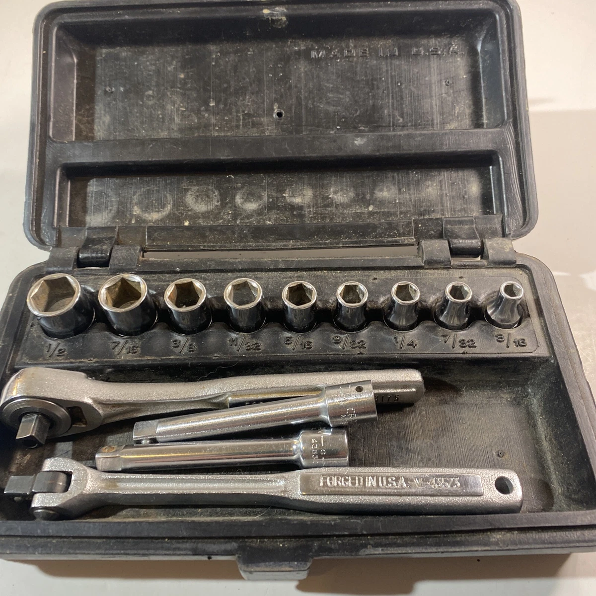 Craftsman quarter sale inch socket set