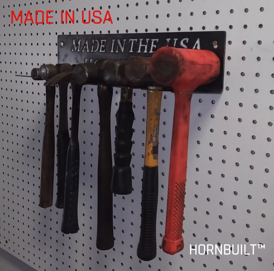 Hammer Storage Rack - Wall mount - Made in the USA Hornbuilt - Image 2 of 4