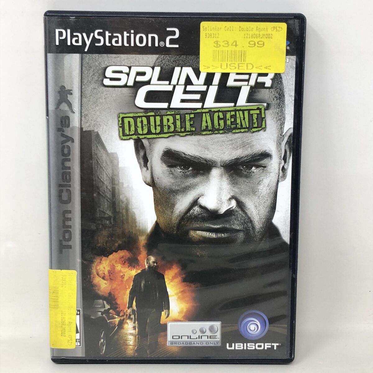 Tom Clancy's Splinter Cell Double Agent Ps2 PlayStation 2 for sale online