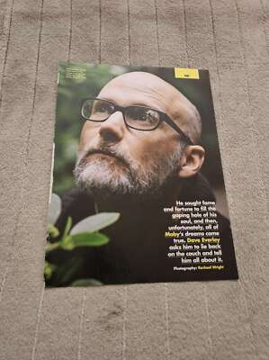 FPOT226 MAGAZINE PIN UP PICTURE/POSTER 11X8'' MOBY
