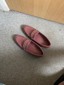 Next Wide Fit Pink Loafers Size 5 | eBay